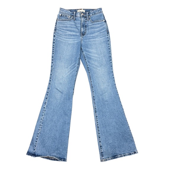 Madewell Denim - Madewell The Perfect Vintage Flare Jean High Rise Denim Blue Jeans Size 24